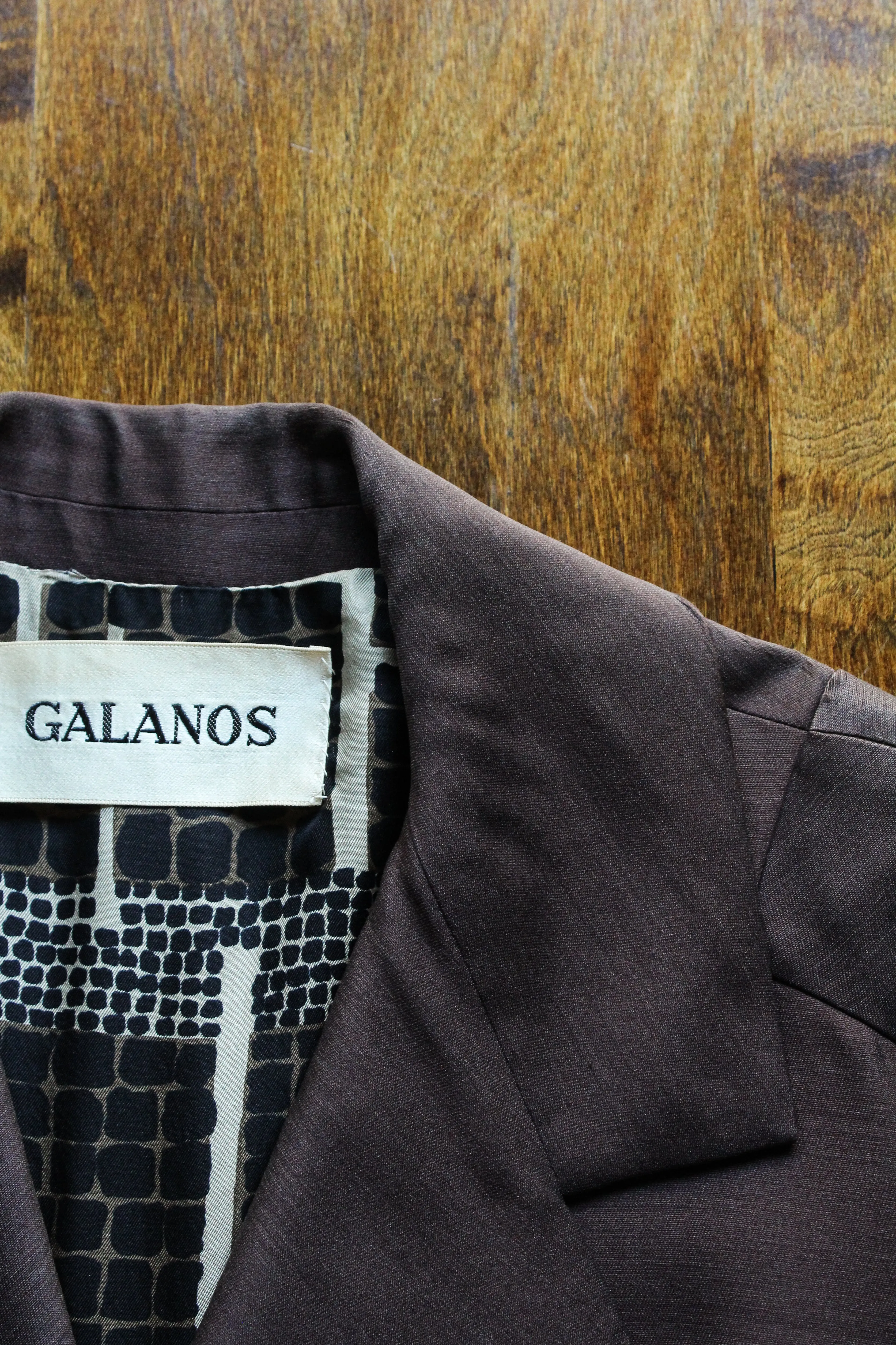 1960's JAMES GALANOS silk overcoat | VINTAGE