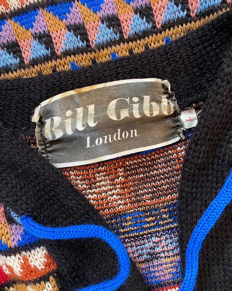 70s Bill Gibb Sweater | XS-M