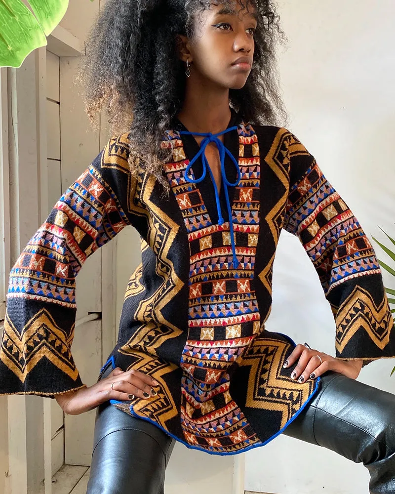 70s Bill Gibb Sweater | XS-M
