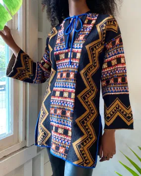 70s Bill Gibb Sweater | XS-M