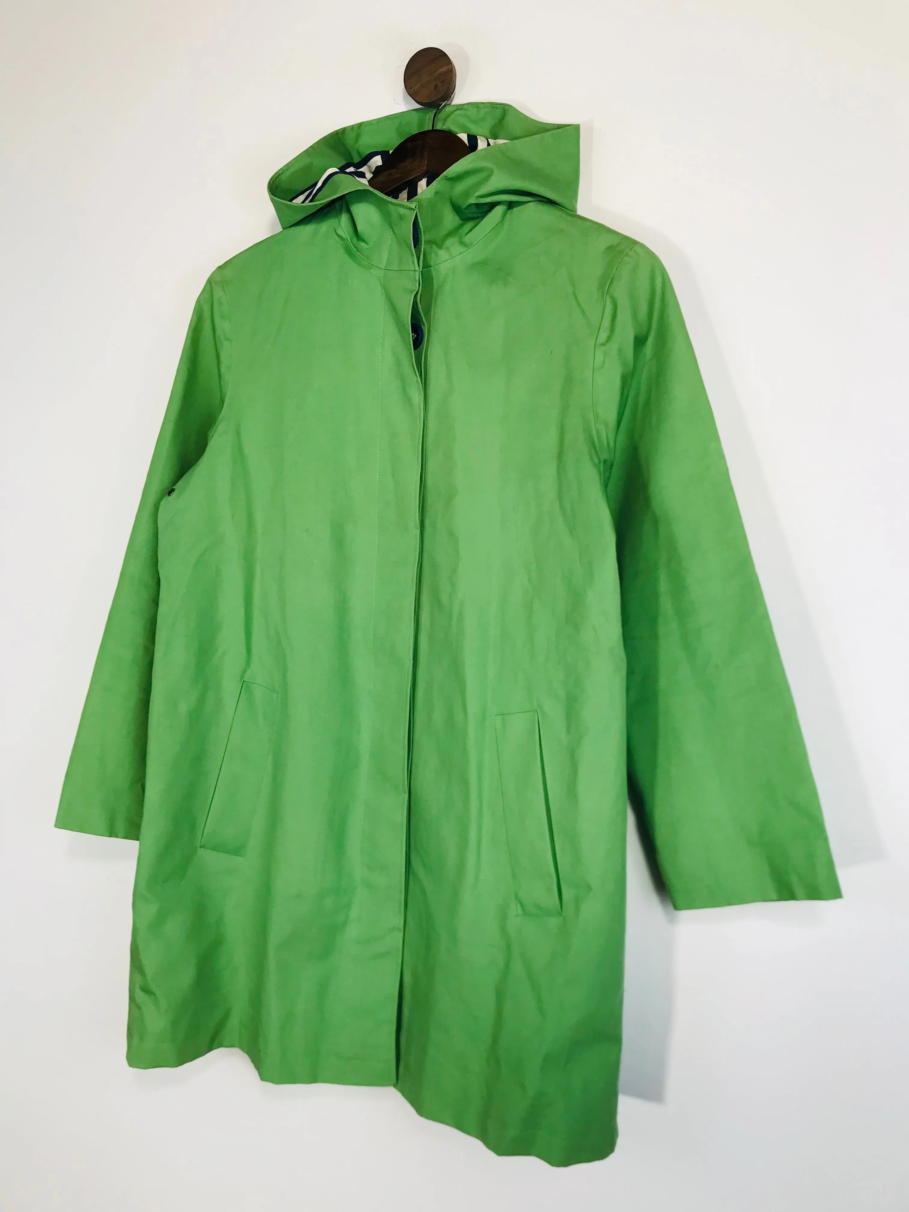 Boden Women's Cotton Overcoat Coat | UK14 | Green