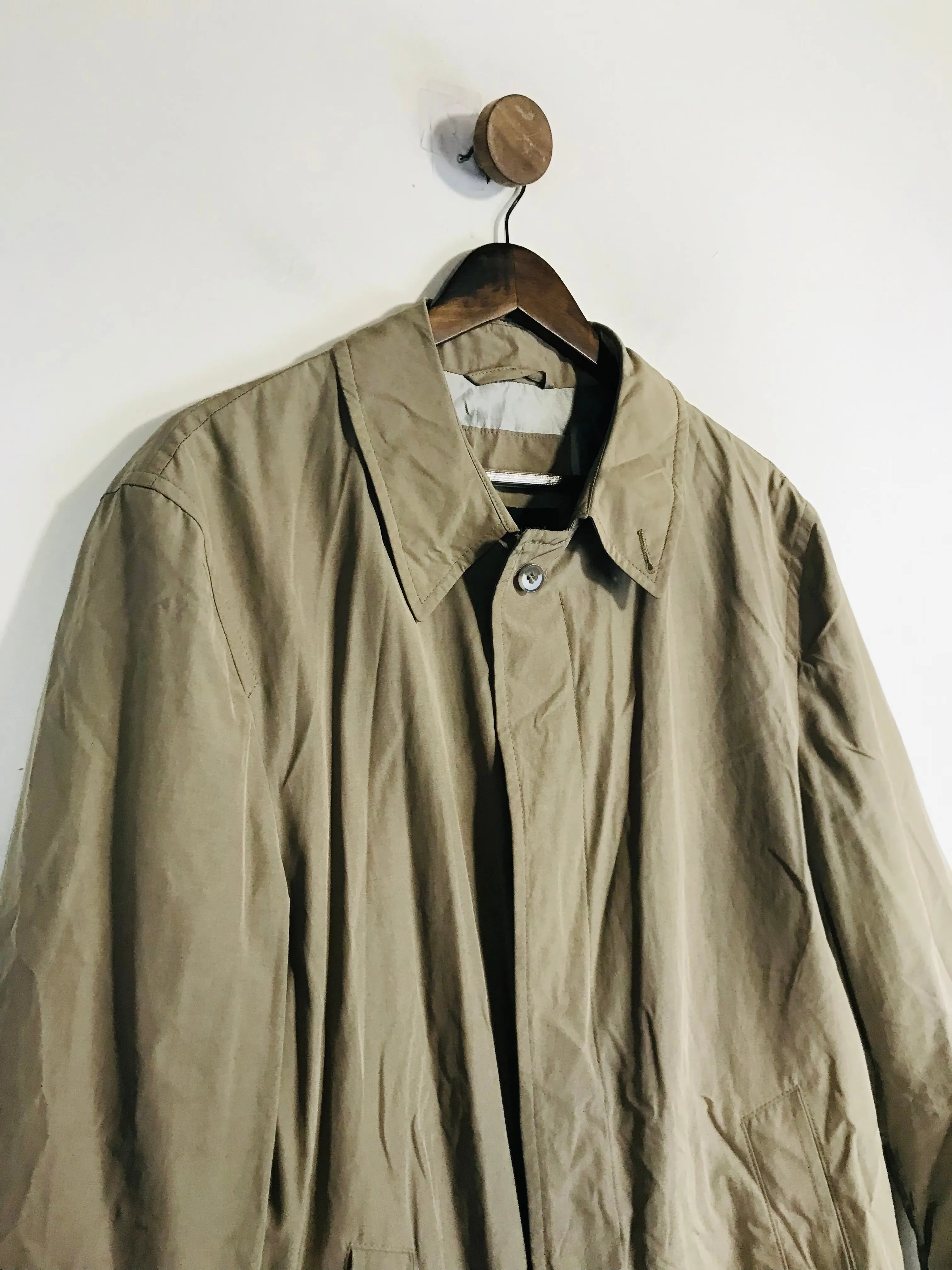 Bongardi Men's Gore-Tex Trench Coat Overcoat | 38 | Beige