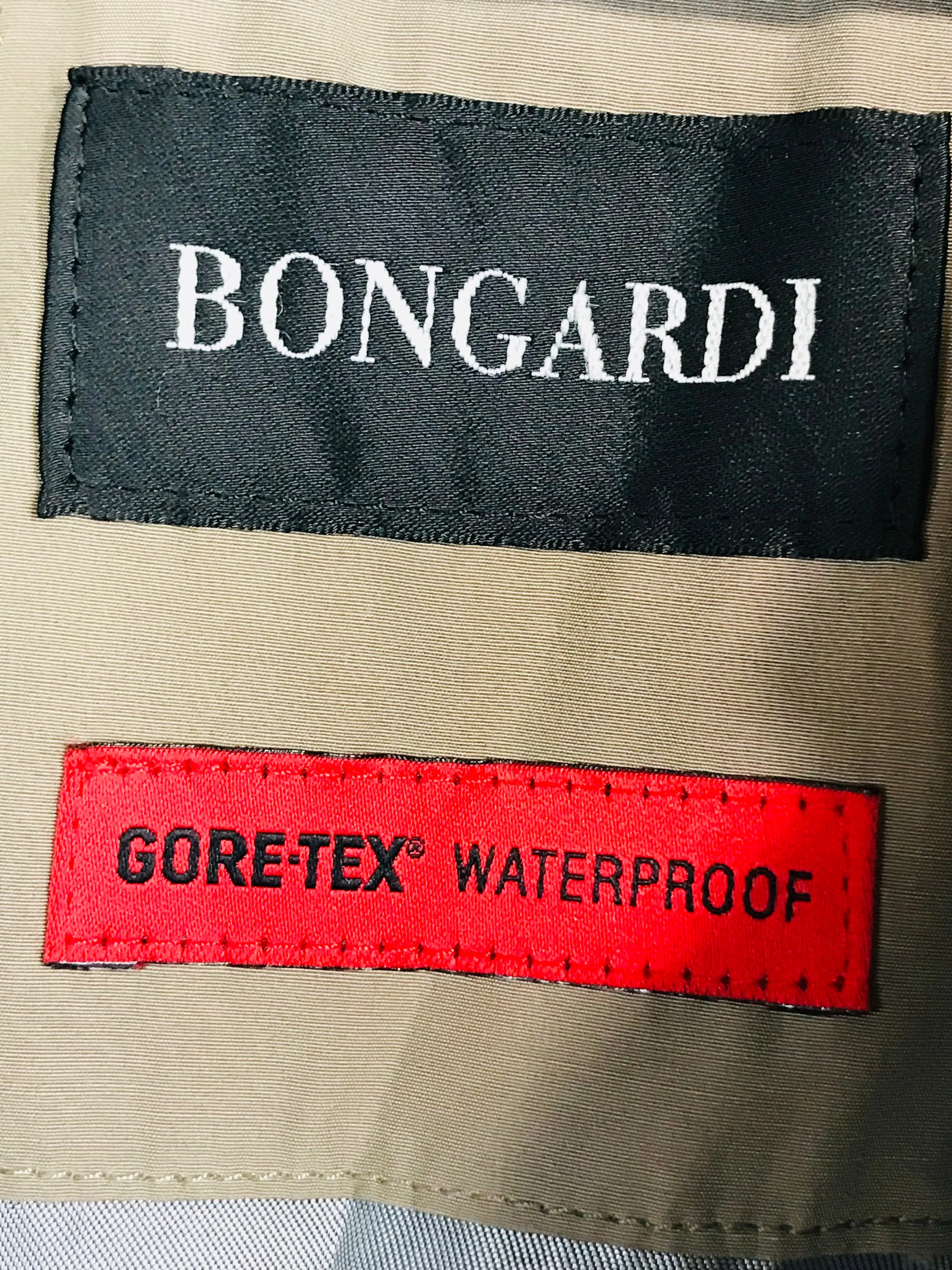 Bongardi Men's Gore-Tex Trench Coat Overcoat | 38 | Beige