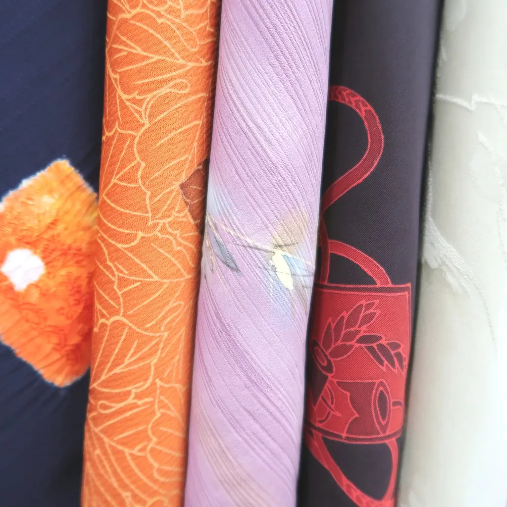 Bundle 15pcs Silk Haori Jacket Wholesale Bulk Free Shipping #542