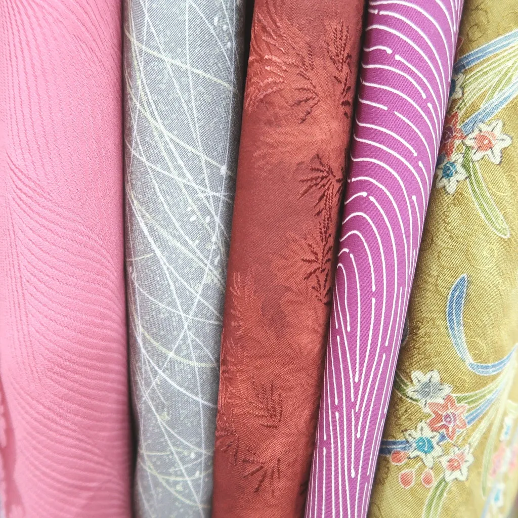 Bundle 15pcs Silk Haori Jacket Wholesale Bulk Free Shipping #542