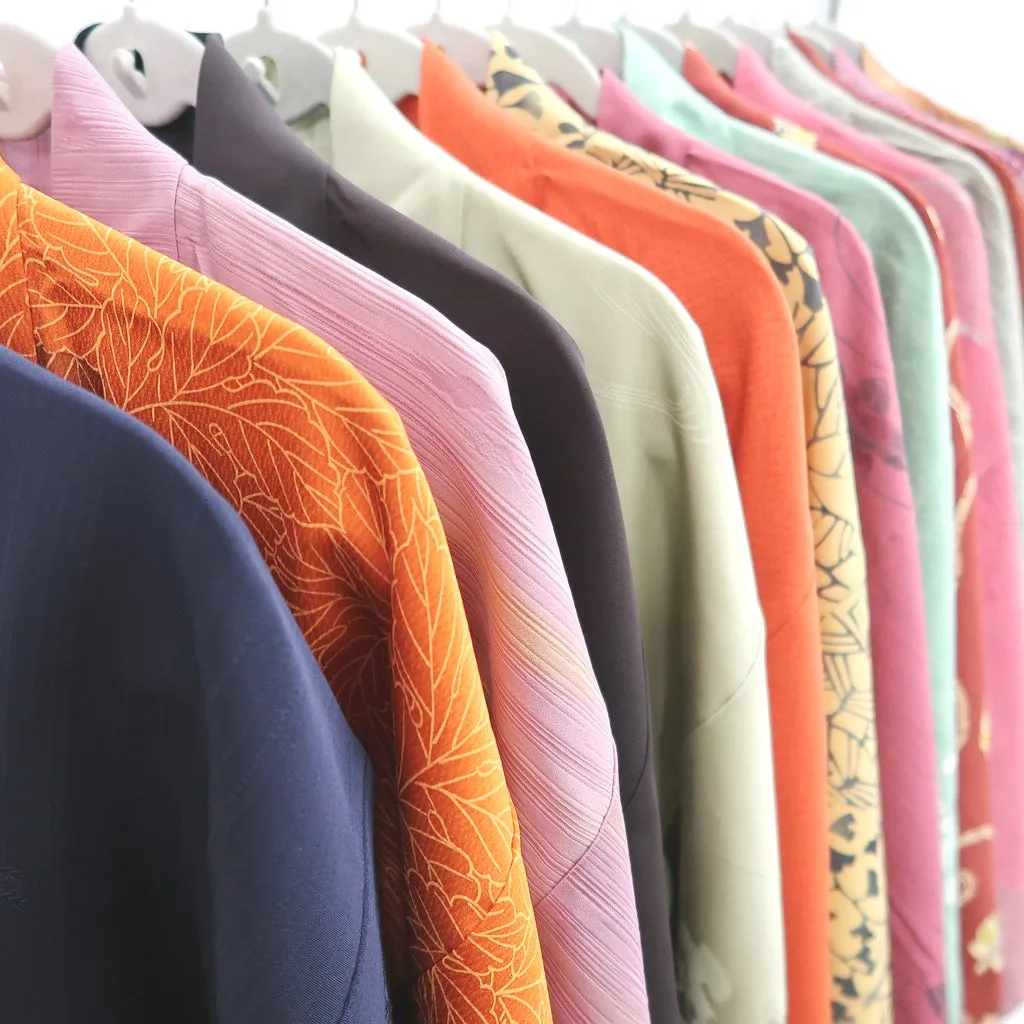 Bundle 15pcs Silk Haori Jacket Wholesale Bulk Free Shipping #542