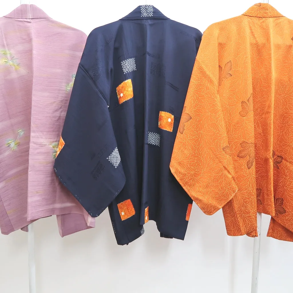 Bundle 15pcs Silk Haori Jacket Wholesale Bulk Free Shipping #542