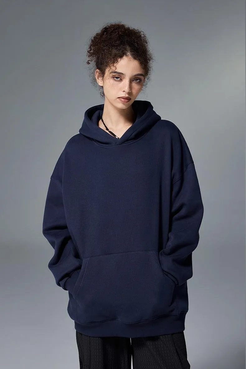 Casual Fleece lined Hooded Sweater