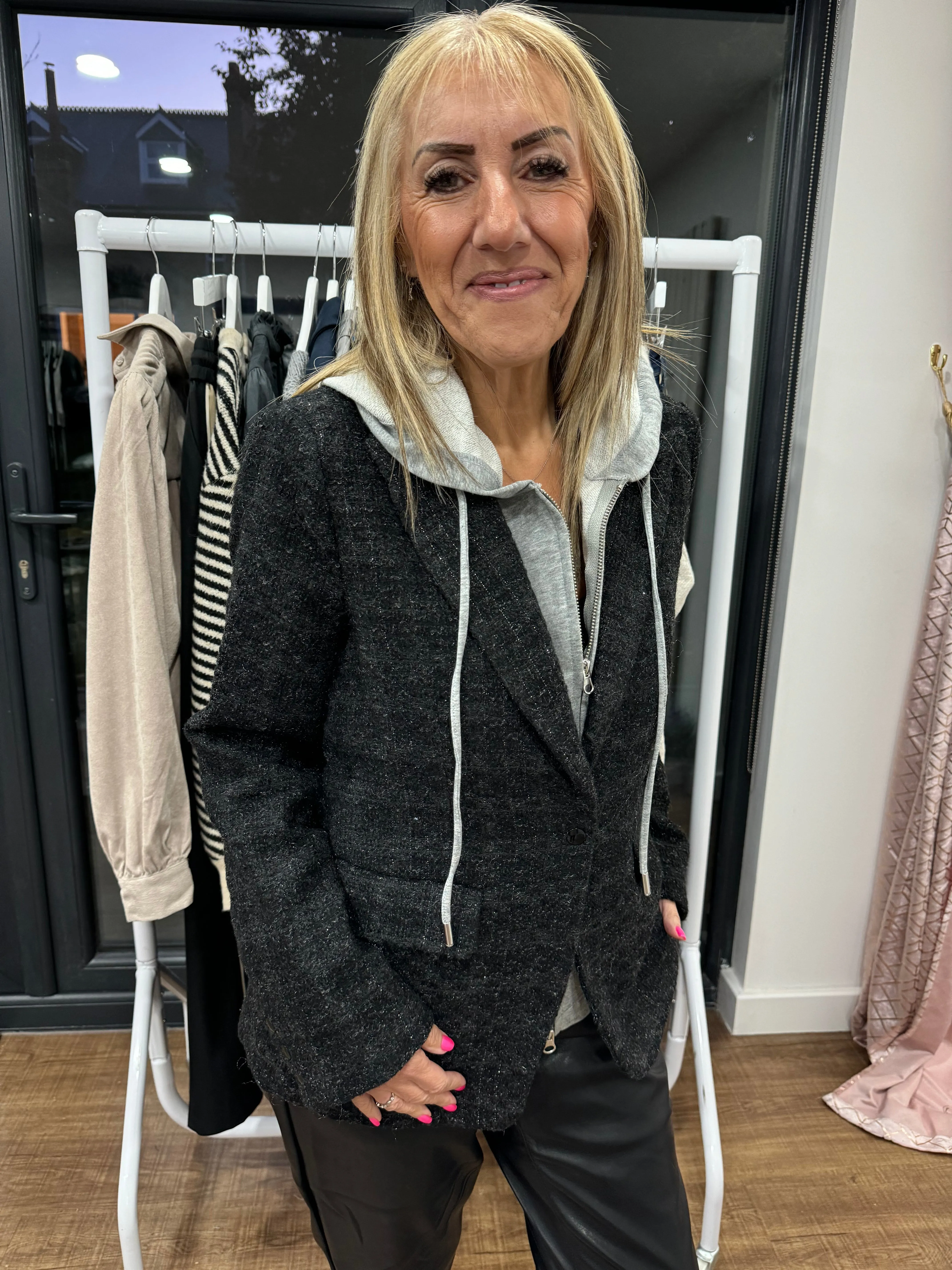 Coco Hooded Blazer - New Colour - New Season - Elan