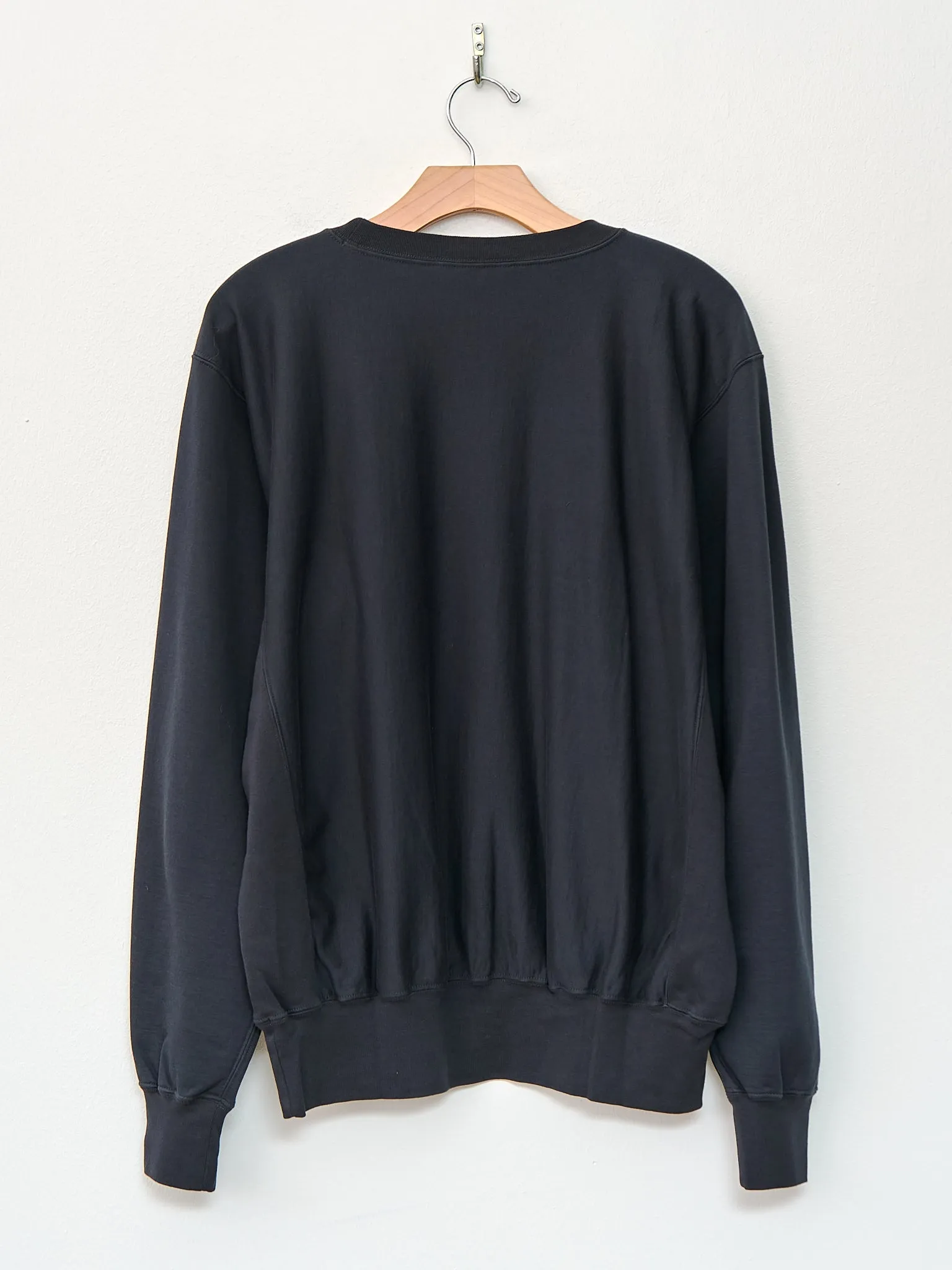 Elastic High Gauge Sweat P/O - Ink Black