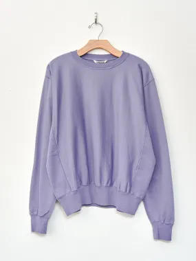 Elastic High Gauge Sweat P/O - Purple