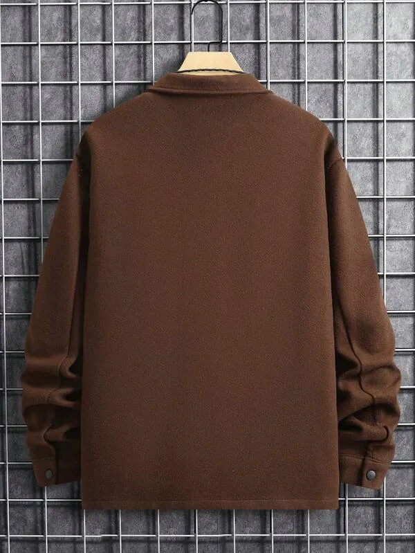 Flap Pocket Overcoat