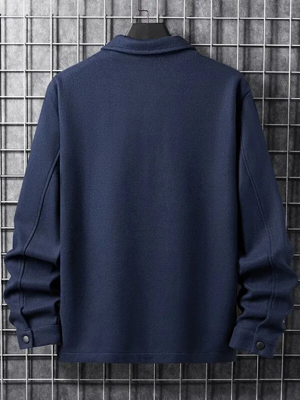 Flap Pocket Overcoat