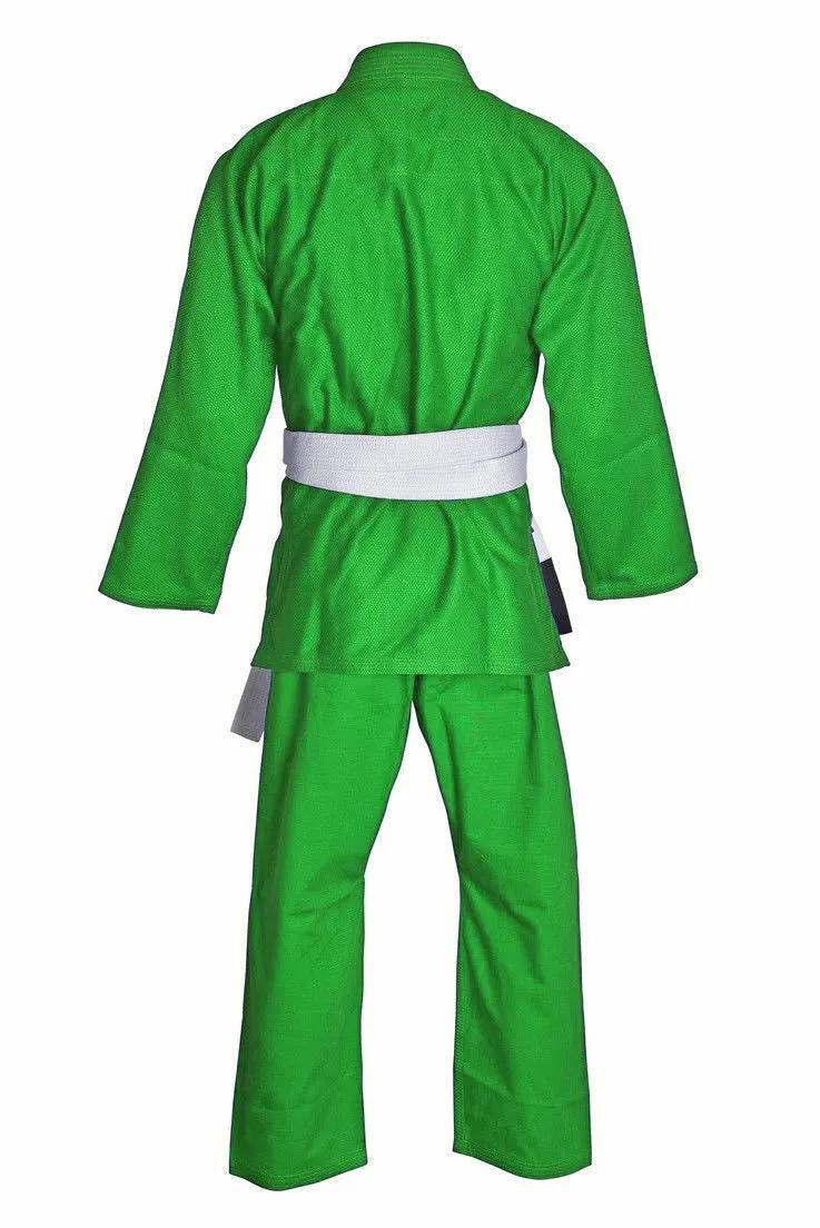 Green Color JIU-JITSU GI/ BJJ KIMONO