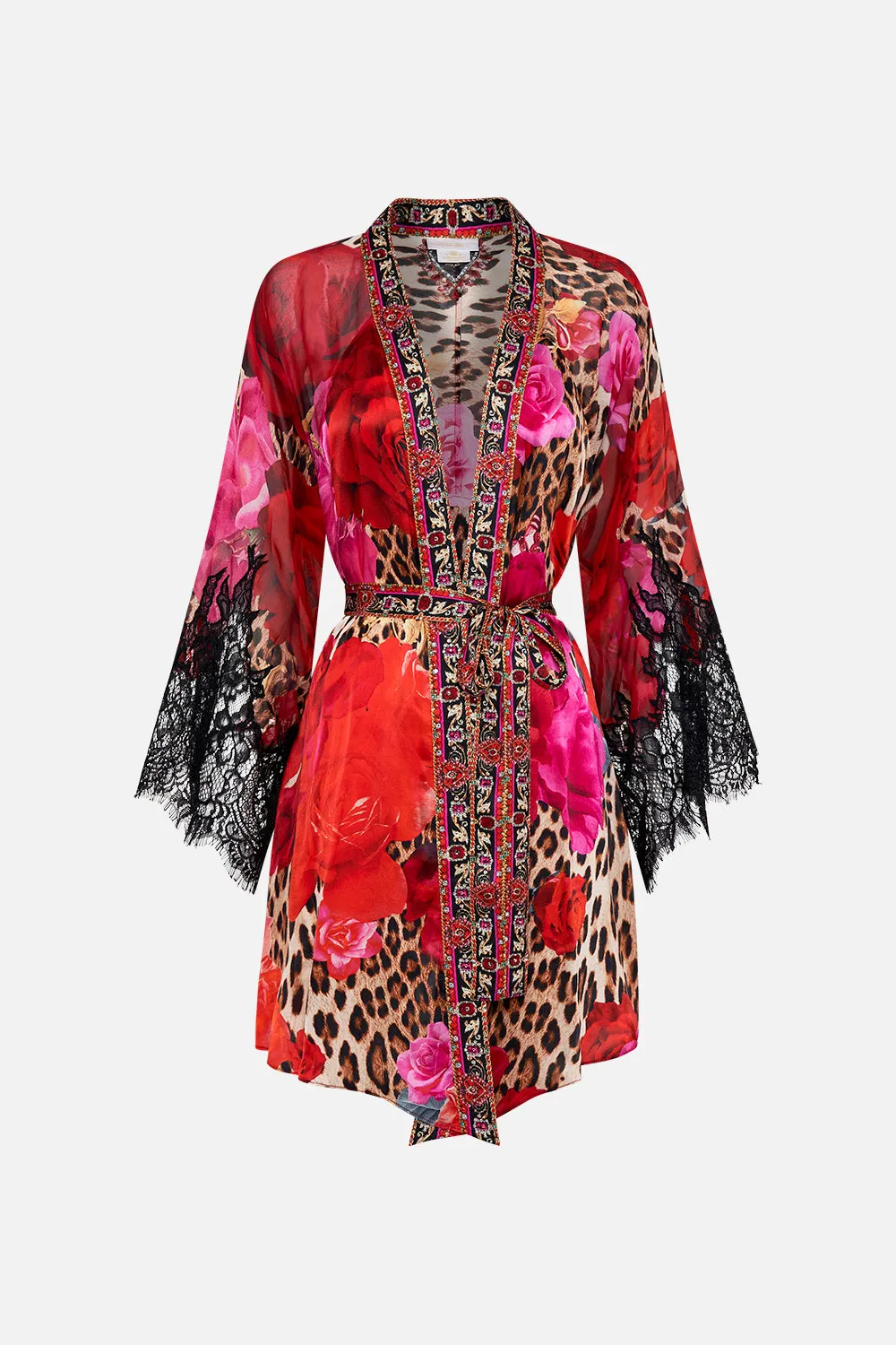 LAYER WITH LACE CONTRAST SLEEVES HEART LIKE A WILDFLOWER