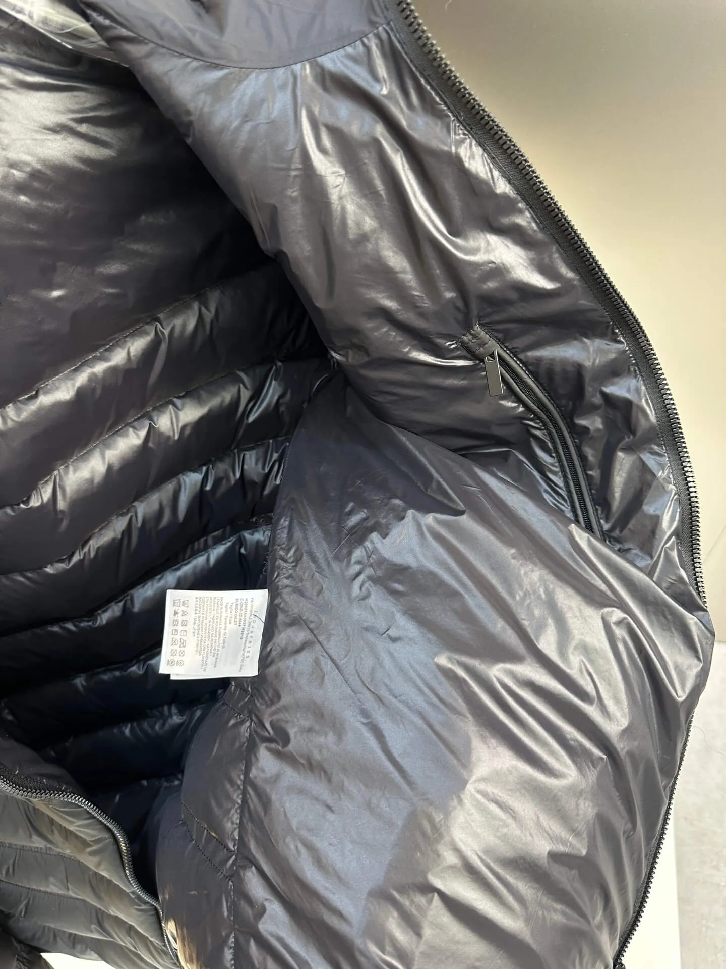 Quilted Black Down Jacket