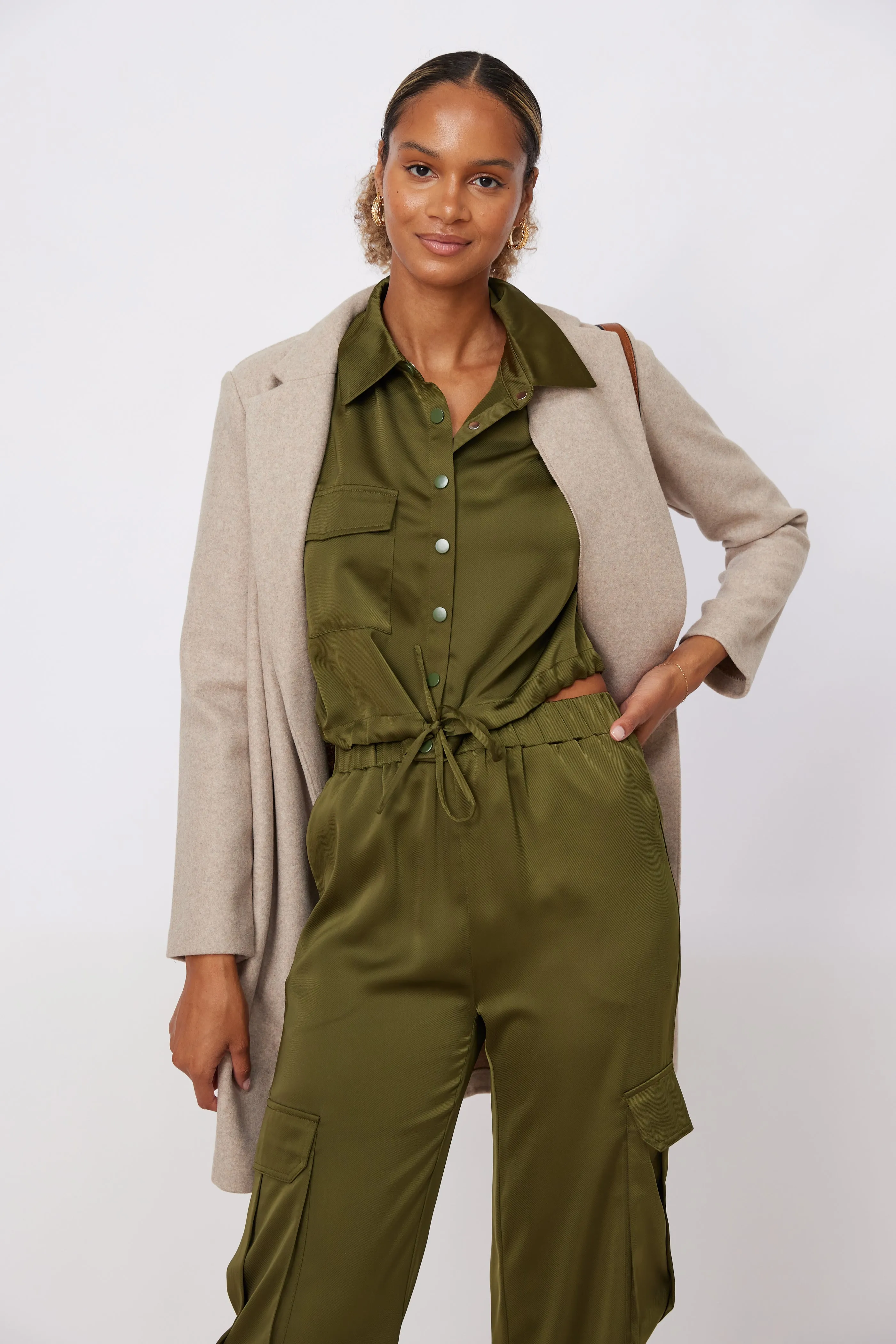 SALE - Keyla Fleece Coat