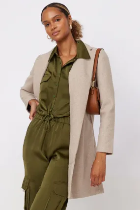 SALE - Keyla Fleece Coat