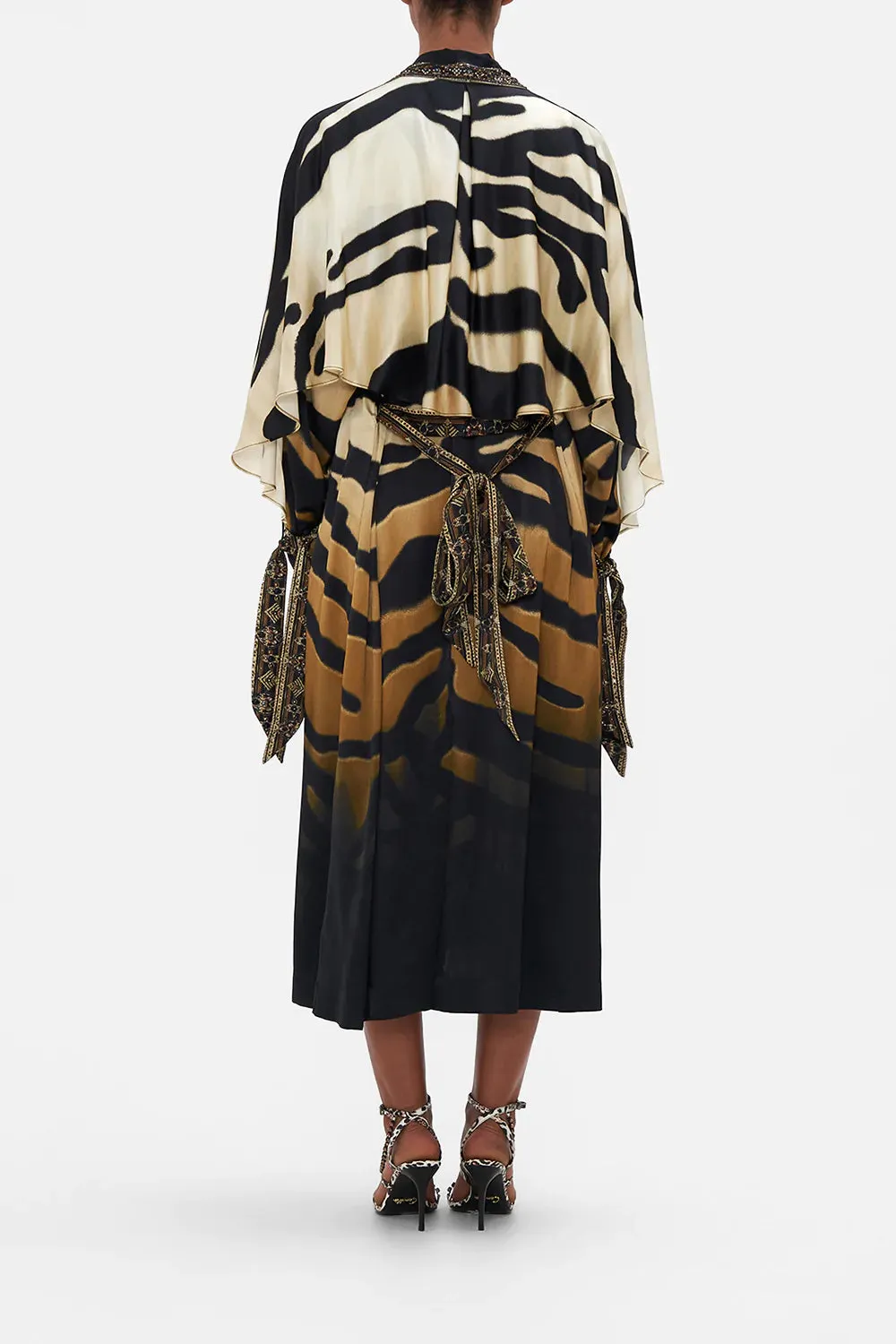 SOFT TRENCH WITH TIES TAME MY TIGER