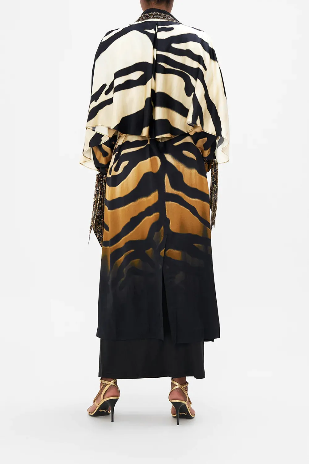 SOFT TRENCH WITH TIES TAME MY TIGER