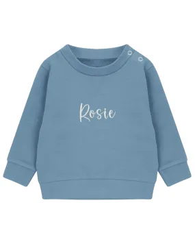 Stone Blue Sustainable Sweatshirt