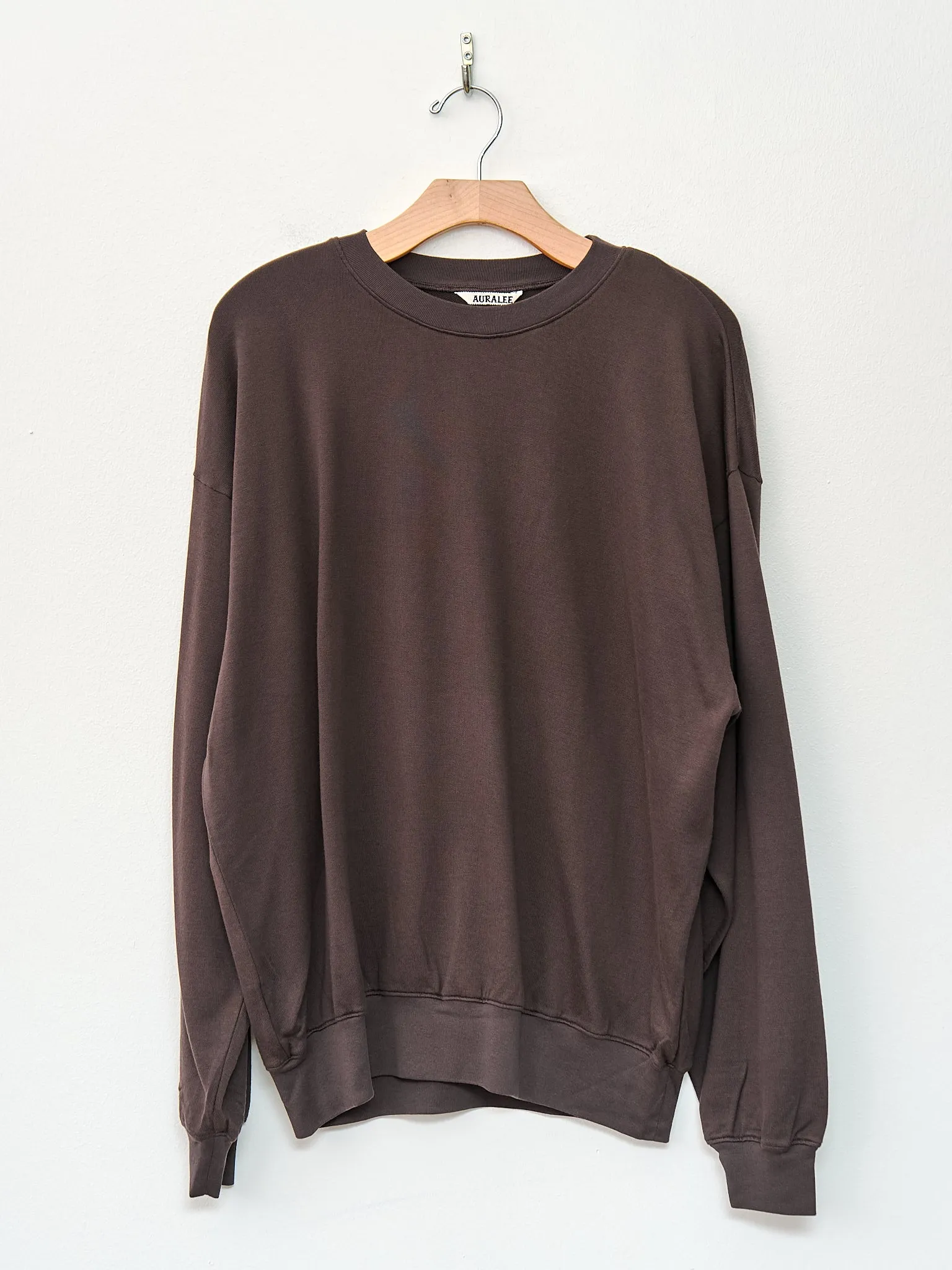 Super High Gauge Sweat P/O - Dark Brown