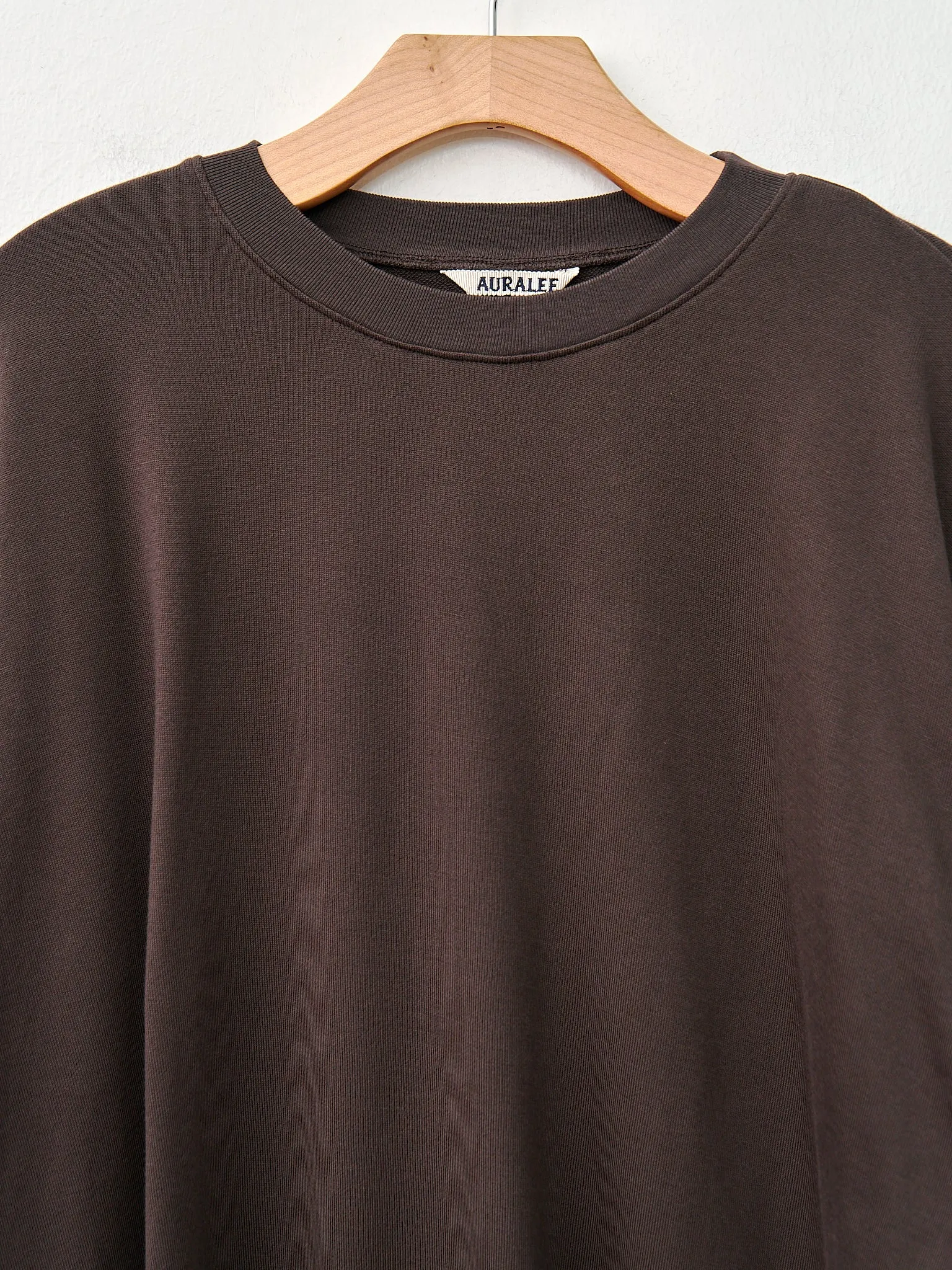 Super High Gauge Sweat P/O - Dark Brown