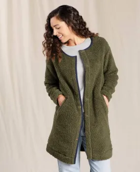 TOAD&CO SESPE SHERPA WOMENS COATIGAN